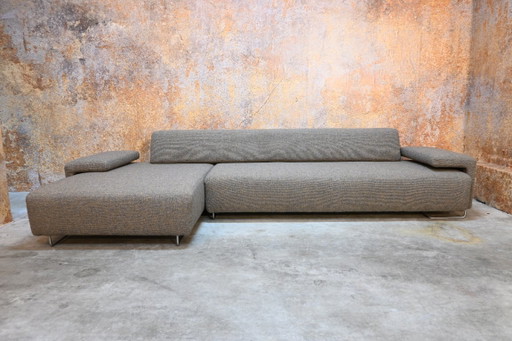 Divano angolare Moroso Lowland appena rivestito in tessuto De Ploeg – hoekbanken, Polyester, Wool