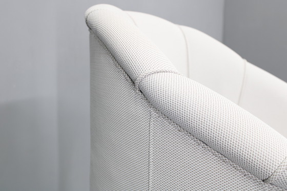 Image 1 of Vintage lederen gerestaureerde fauteuil, Tsjecho-Slowakije