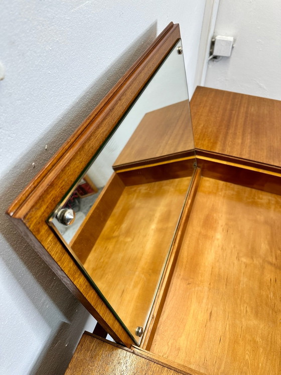 Tocador de teca de diseño danés Mid Century, años 60, Adolphsen & Søn, Cómodas, Madera, Marrón (foto 9 de 15)