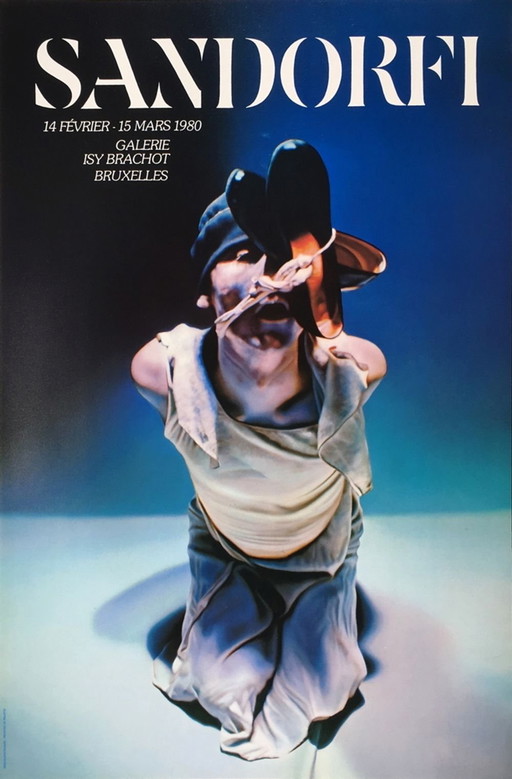 Istvan (Etienne) SANDORFI Expo 80 – Plakat der Galerie Isy Brachot 1980