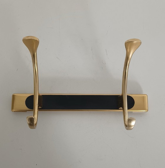 Image 1 of small 1950s coat rack