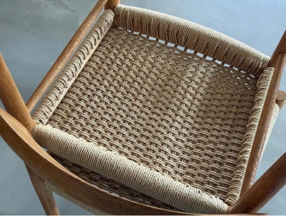 Image 1 of Ensemble de 2 chaises de salle à manger Niels Otto Moller / Møller modèle 75, années 1950