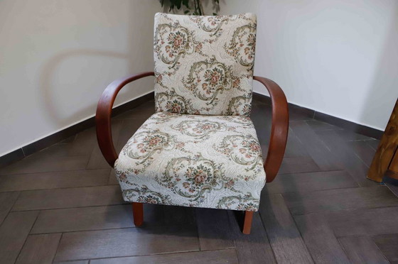 Image 1 of Set van 2 stijlvolle Halabala loungefauteuils