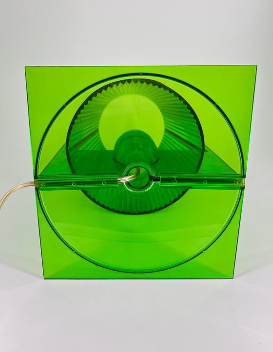 Image 1 of Lampe de table Kartell « Take » verte – Design de Ferruccio Lavia, fabriquée en Italie