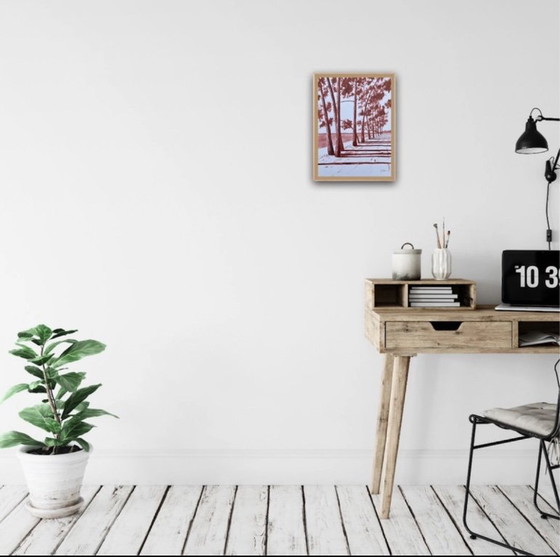 Image 1 of Inchiostro su carta fabriano 300g.  Formato 40x30cm.