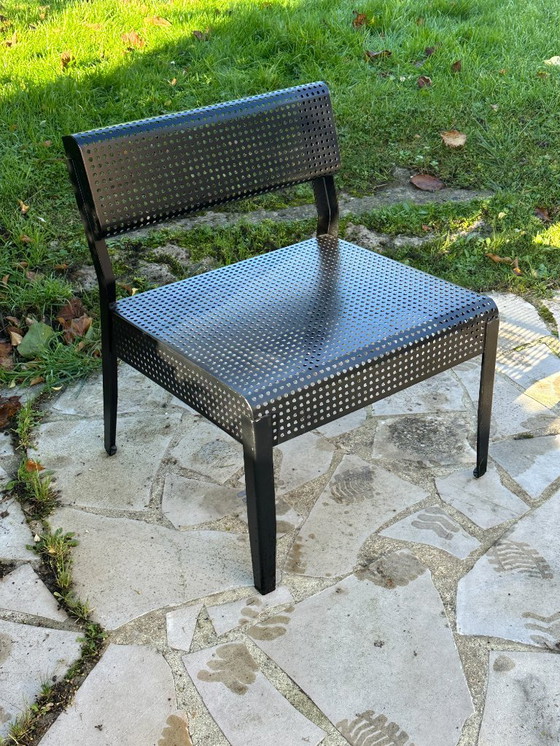 Image 1 of IKEA VINTAGE METALEN FAUTEUIL