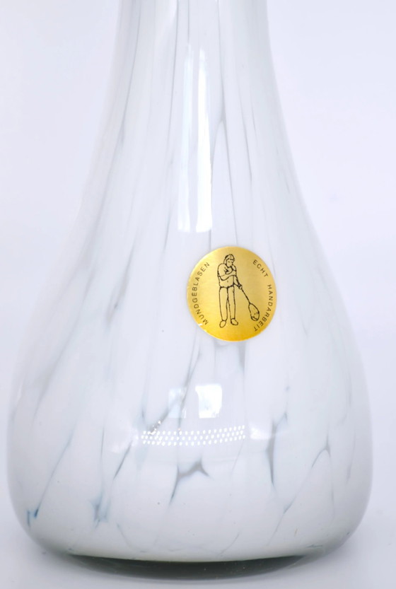 Image 1 of Handmade Mid - Century Modern Vase - Rare Murano Art Glass