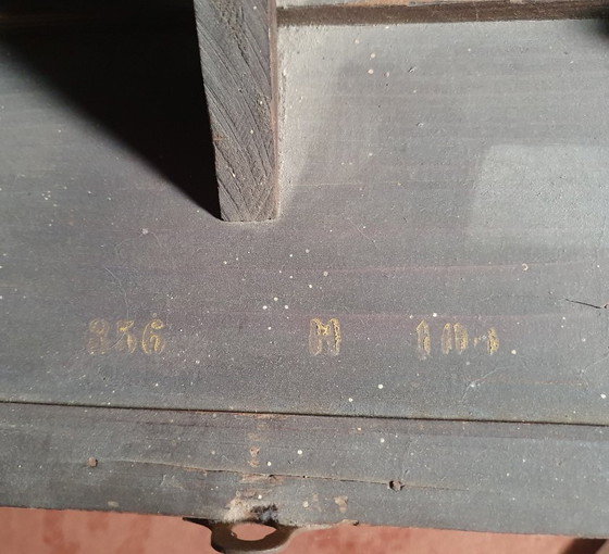 Image 1 of Vintage 1950s wall clock with manual regulator