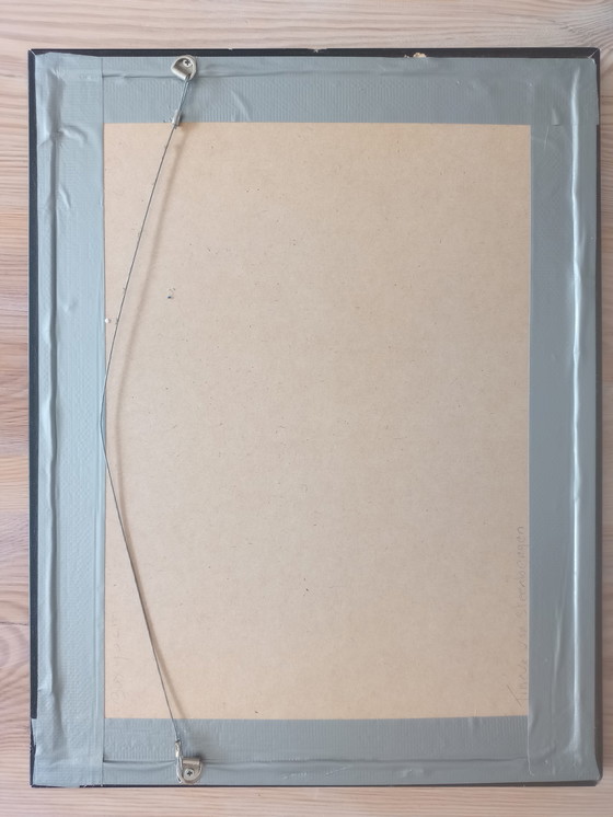 Image 1 of Dessin au pastel "Fille" de T. van Steenbergen