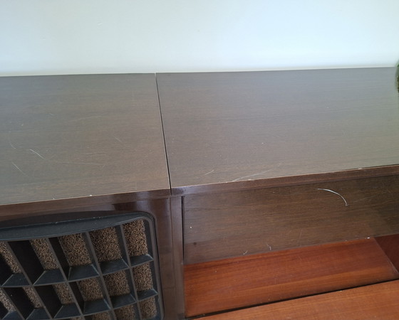 Image 1 of Vintage Grundig Bergamo 5 radio cabinet – stereo cabinet (mid-century design)