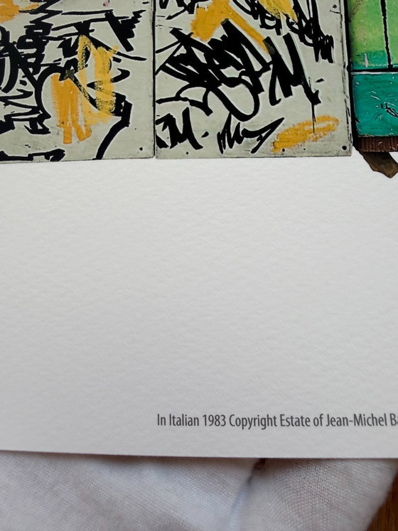 Image 1 of Jean Michel Basquiat (1960-1988), In Italian, 1983, Copyright Estate of Jean Michel Basquiat, Licensed by Artestar New York, Pri