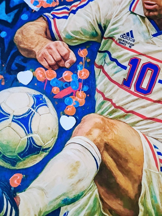 Image 1 of Enzo SAN MARCO - Marseille Baby 1 - Eerbetoon aan Alberto RICARDO - Kunstenaarsdoek