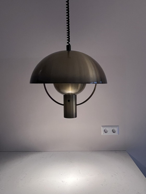 Rare Dijkstra pendant lamp 70s – Dijkstra Lampen, Plastic (photo 15 of 15)