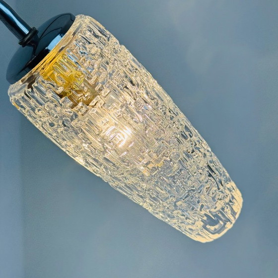 Image 1 of ANCIENNE APPLIQUE METAL ET VERRE vintage 1950