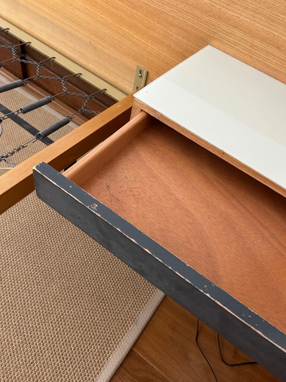 Letto di design Helmut Magg per DeWe | Anni '60 | Legno di frassino – DeWe (Deutsche Werkstätten) (photo 6 of 7)
