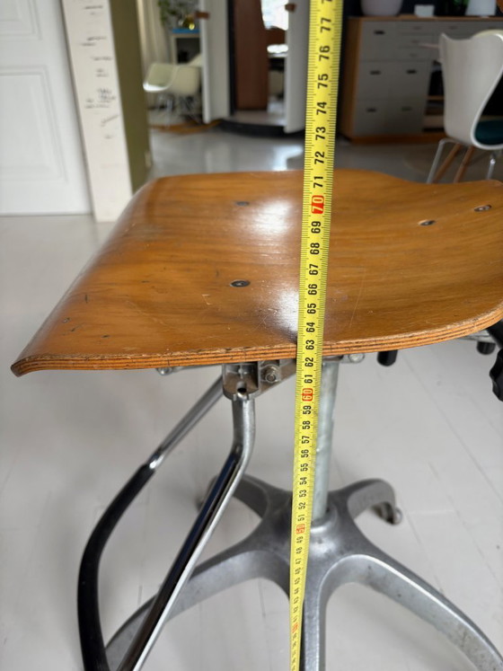 Image 1 of Sedia da tavolo da disegno regolabile anni '60