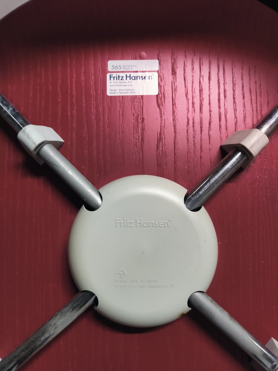 Image 1 of 6 x Vintage Fritz Hansen butterfly chairs (series 7)- Arne Jacobsen (price per piece)