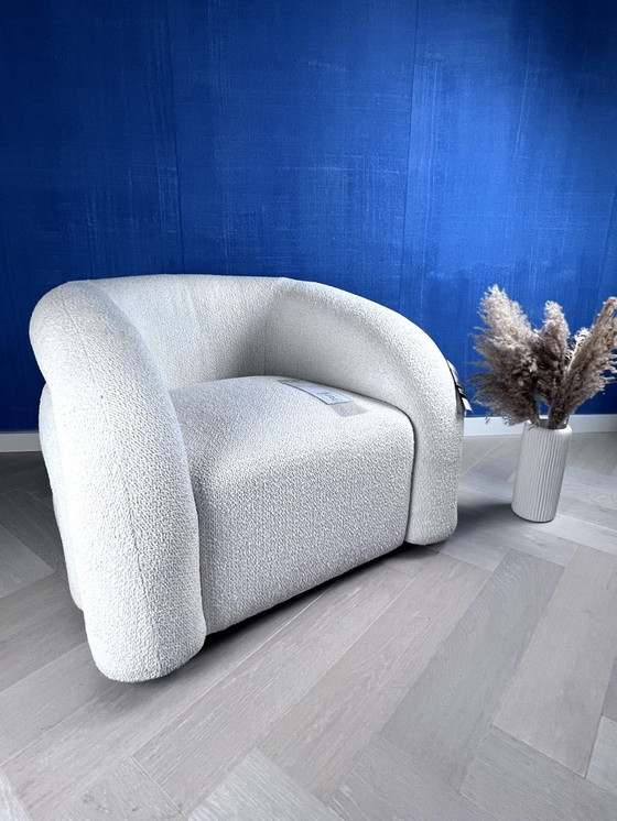 Image 1 of Riviera Maison - Poltrona Vittorio girevole, Semplicemente bianco