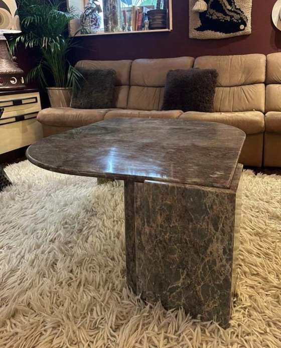 Image 1 of Marmeren salontafel druppel