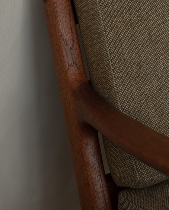 Image 1 of Vintage Senator Armchairs by Ole Wanscher for Cado Set of 2 | Danish Teak Lounge Chairs | Scandinavian Modern | 1960s