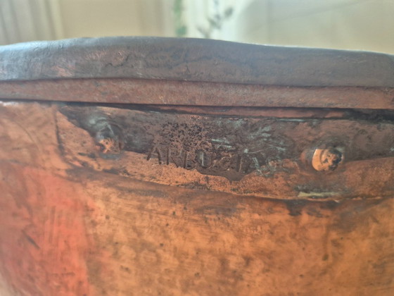 Grande vecchia teiera di rame – Arbucias / JN – Oggetti decorativi, Copper (photo 3 of 7)