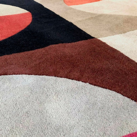 Tappeto cinetico « Bluna » di Kenzo, c.1980 – Tappeti, Wool (photo 2 of 6)