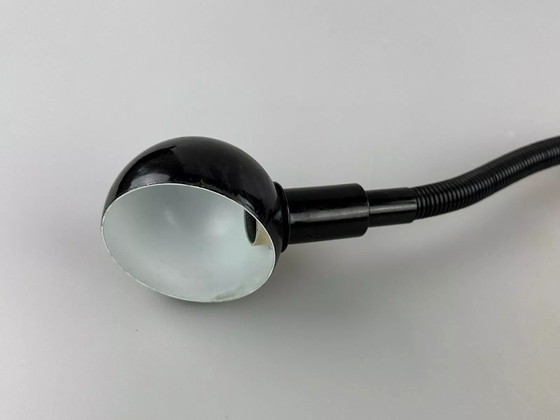 Image 1 of 60s 70s tafellamp klem lamp zwanenhals space age design metaal