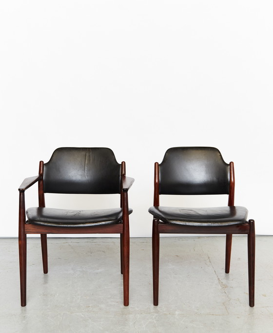 Image 1 of Sedie da pranzo Arne Vodder n. 62/62A per Sibast