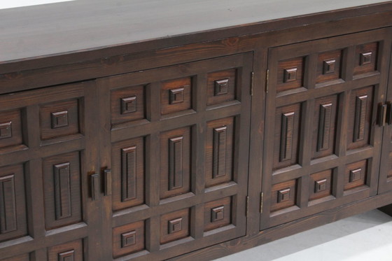 Image 1 of Vintage Brutalist sideboard, Spain, 1970s
