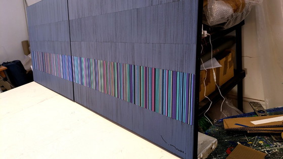 Image 1 of Tehos contemporary abstract art painting TC 14 - 2026