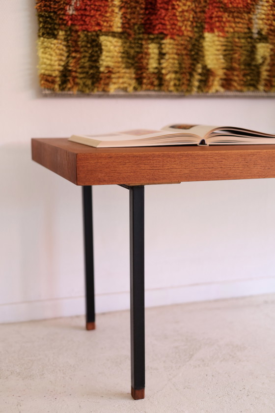 Vintage Scandinavische Salontafel Jaren 50/60 – Metal, Wood (photo 3 of 5)