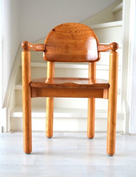 Image 1 of 4 x chaise de salle à manger vintage Rainer Daumiller