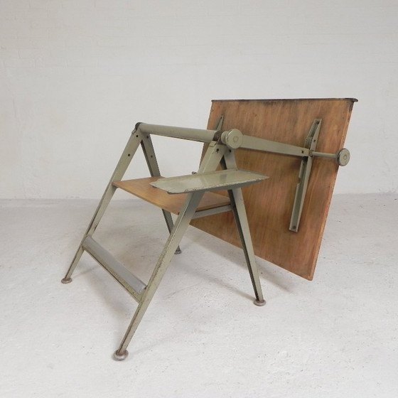 Drawing Board Reply von Wim Rietveld und Friso Kramer für Ahrend De Cirkel, 1959 – Schreibtisch, Wood, Iron (photo 12 of 27)