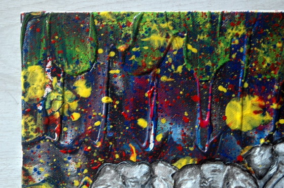 Elephants on confetti – CB, Art, Other, Canvas (photo 4 of 10)