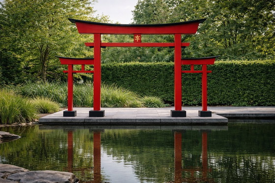Image 1 of Japanisches MIVA Torii Tor für Garten und Anlagen 630 x 268 cm