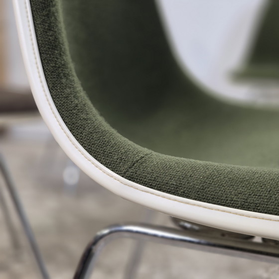 Image 1 of Eames Herman Miller, sedie in fibra di vetro Vitra DSX, vintage