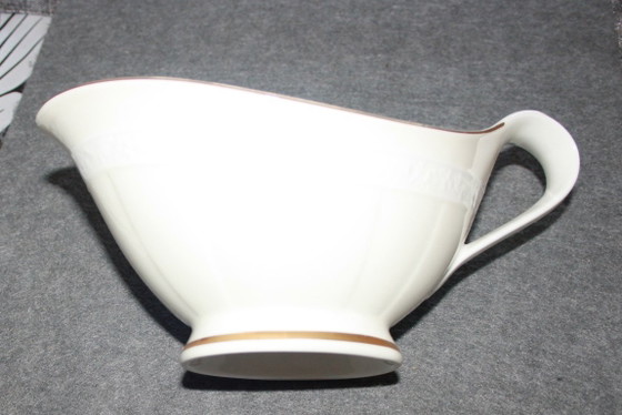 Image 1 of Villeroy & Boch Ivoire – Élégante saucière / plat de service – Neuf et jamais utilisé