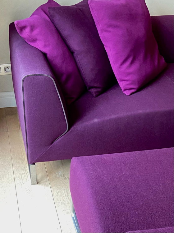 Image 1 of Sofá modular morado Solo 14 de B&amp;B Italia