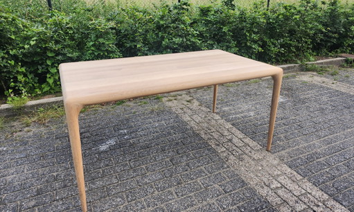 Artisan - Latus Esstisch 160 cm - Eiche weiß (2x) Ausstellungsmodell)
