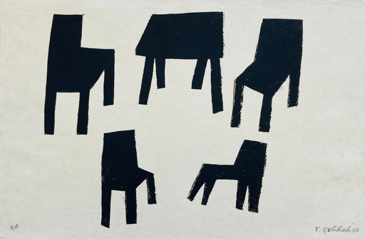 Klaas Gubbels - Template printing - 2003