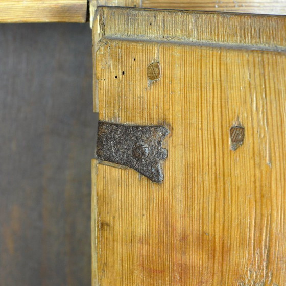 Image 1 of Meuble rustique allemand en pin et chêne, vers 1850