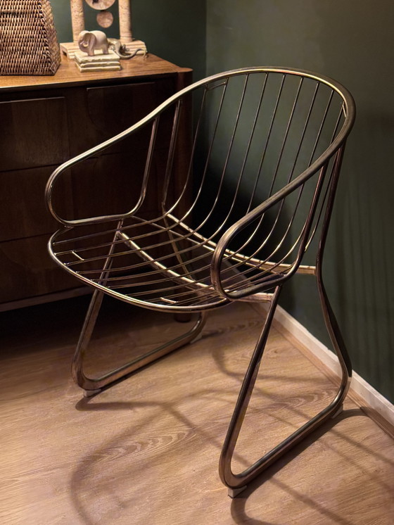 Image 1 of Mid-eeuwse Europese designstoel uit de late jaren 50