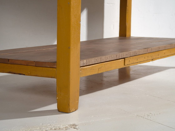 Antique long table with lower tray (c.1920) #17 – Dining tables, Rustic (photo 32 of 40)