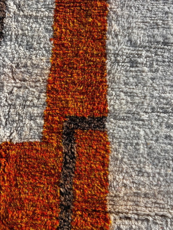 Image 1 of Moroccan Colorful Berber Mrirt Rug 220x300 cm, Modern Interior Living Room Rug, Authentic Moroccan rug