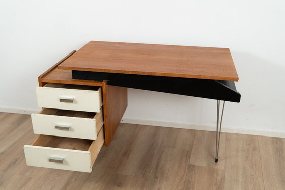 Image 1 of Scrivania vintage a forcina di Tijsseling