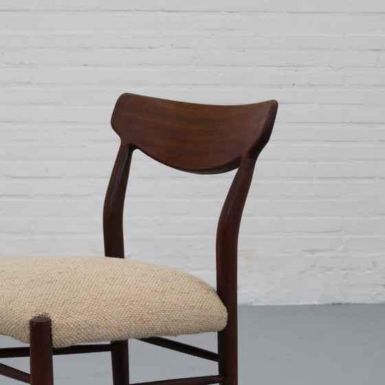 Image 1 of Ensemble de chaises de salle à manger Lübke années 60