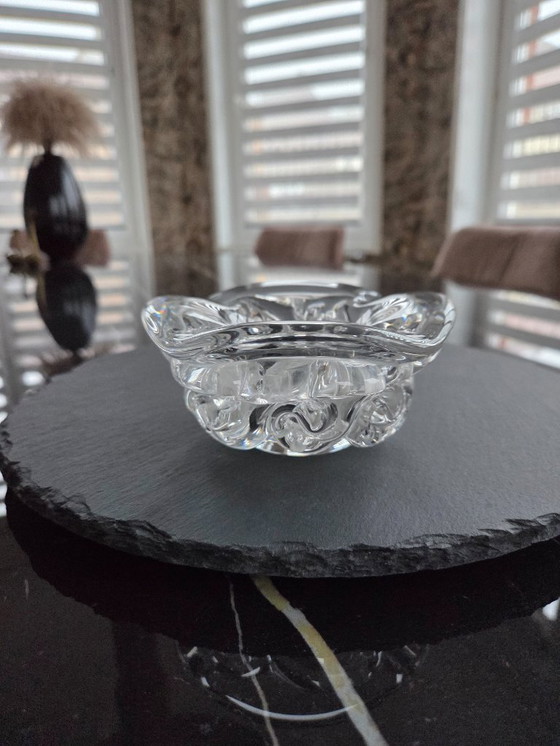 Image 1 of Baccarat Kristall-Aschenbecher oder Schmuckschale, Modell ALADIN.