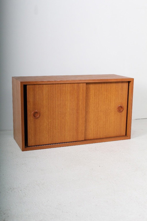 Vintage floating cabinet from the 1960s