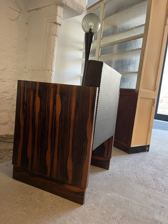 Image 1 of Tavolino e poltrona Art Déco in palissandro