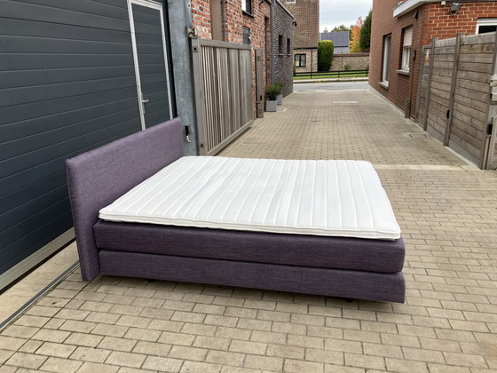 Image 1 of Original Auping Boxspring 180X200 Très bon état ! Matelas et surmatelas inclus